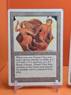 🟤🟤🟤 (4) 1994 Magic The Gathering PRIMAL CLAY REVISED 3RD EDITION PLAYED 🟤🟤 - Image 2
