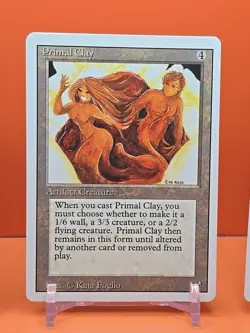 🟤🟤🟤 (4) 1994 Magic The Gathering PRIMAL CLAY REVISED 3RD EDITION PLAYED 🟤🟤 - Image 4