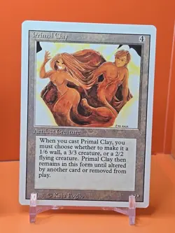 🟤🟤🟤 (4) 1994 Magic The Gathering PRIMAL CLAY REVISED 3RD EDITION PLAYED 🟤🟤 - Image 5