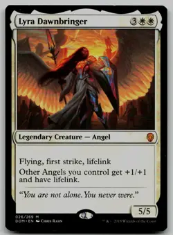 Lyra Dawnbringer M Dominaria 26 NM - Image 1