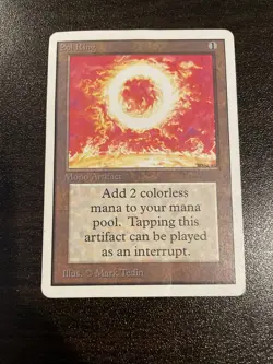 MTG Sol Ring Revised Edition Regular Uncommon - Image 3