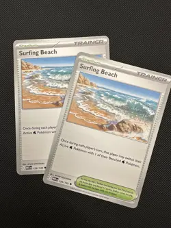 Surfing Beach (x2) Playset - 129/132 Mega Evolution - Pokemon - NM - English - Image 1