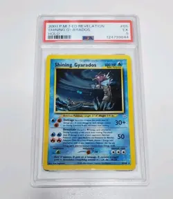 Pokemon TCG Shining Gyarados #65 Neo Revelation PSA 5 - Image 1