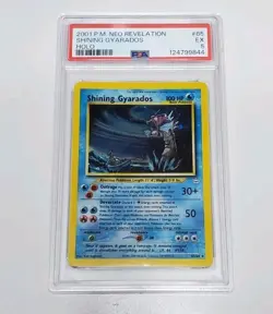 Pokemon TCG Shining Gyarados #65 Neo Revelation PSA 5 - Image 2