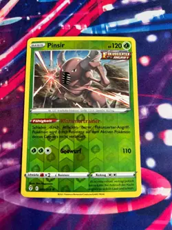 PokemonKarte Pinsir 001/203 Reverse Holo Deutsch - Image 1