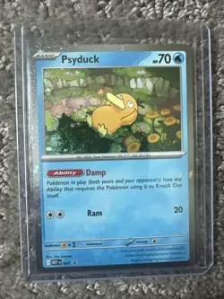 Psyduck Black Star Promo 007 Mega Evolution Blister Cosmos Holo Pokemon TCG - Image 1