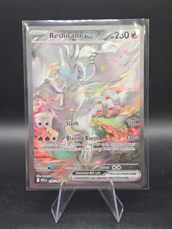 Pokemon TCG Reshiram Holo Full Art Sir 166/086 White Flare - Image 1