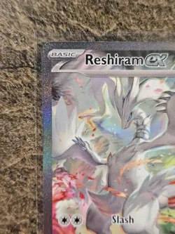 Pokemon TCG Reshiram Holo Full Art Sir 166/086 White Flare - Image 4