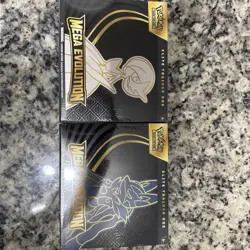 Pokemon TCG Mega Evolution Pokemon Center ETBs 2 Factory Sealed Boxes New - Image 1