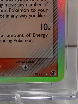 Pokemon Stamped Mewtwo (Delta Species) 12/113 Delta Species Reverse Holo CGC 7.5 - Image 4