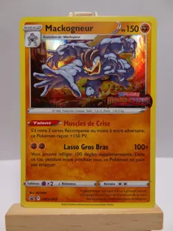Carte Pokemon " Mackogneur " Promo - SWSH243 - STAMP Origine Perdue - NM - FR - Image 1