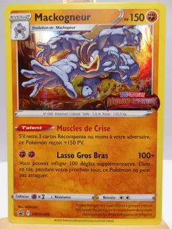 Carte Pokemon " Mackogneur " Promo - SWSH243 - STAMP Origine Perdue - NM - FR - Image 3