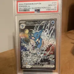 2024 Pokemon SVP EN Kingdra Ex SFA SPECIAL ILLUSTRATION COLL. PSA 10 GEM MT. - Image 1