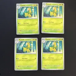Pokemon TCG Mega Evolution 4X Bayleef 009/132 X4 - English NM PLAYSET - Image 1