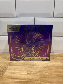 Pokemon TCG 🔥 Scarlet And Violet Miraidon - Elite Trainer Box ✅ New & Sealed - Image 1