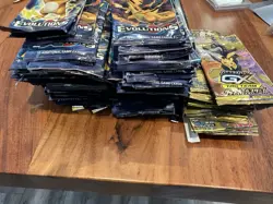 EMPTY OPEN TCG Pokemon 2016 XY Evolutions Booster Packs 104pcs And 12 Japanese - Image 2
