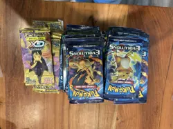 EMPTY OPEN TCG Pokemon 2016 XY Evolutions Booster Packs 104pcs And 12 Japanese - Image 4