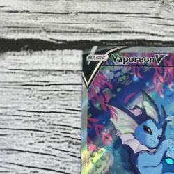 Vaporeon V Alt Art SWSH181 Pokemon Sword & Shield 2021 Holo Black Star - Image 4
