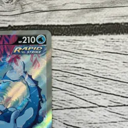 Vaporeon V Alt Art SWSH181 Pokemon Sword & Shield 2021 Holo Black Star - Image 5