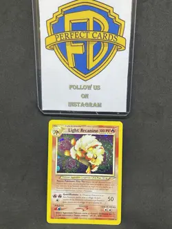 POKEMON NEO DESTINY UNLIMITED LIGHT ARCANINE HOLO 12/105 LP/DMG ITA - Image 1