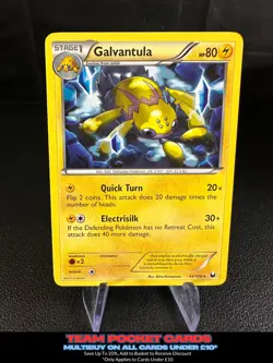 Galvantula 43/108, Dark Explorers, Pokemon, LP - Image 1
