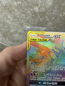 Pokemon TCG Garchomp & Giratina GX (Secret) #247/236 SM - Unified Minds NM ZW1 - Image 5