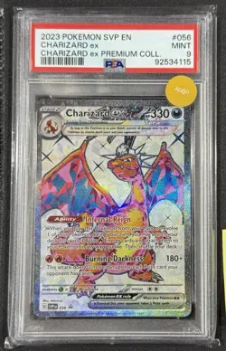 2023-24 Pokemon SV Black Star Promos Charizard ex #056 PSA 9 - Image 1