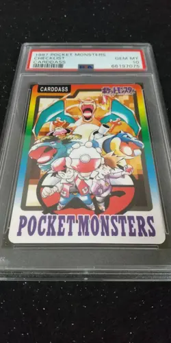 PSA 10 GEM MINT ! 1997 POKEMON SPECIAL CARDDASS CHECKLIST BANDAI JAPANESE - Image 4