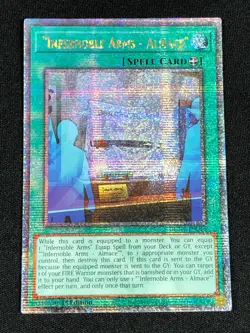 YUGIOH INFERNOBLE ARMS ALMACE DUNE-EN056 1ST QUARTER CENTURY (NM) - Image 1
