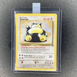 🔥 Snorlax 27/64 🔥 Original Non Holo Rare Jungle Set Pokemon Card WOTC TCG 1999 - Image 1