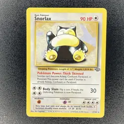 🔥 Snorlax 27/64 🔥 Original Non Holo Rare Jungle Set Pokemon Card WOTC TCG 1999 - Image 2