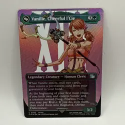Vanille, Cheerful l'Cie (Borderless) Final Fantasy Foil Magic The Gathering Card - Image 1