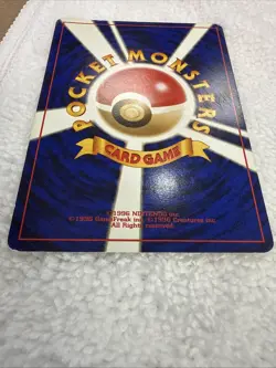 Old Back Ghost Swirl The Secret of Fossils Retro Promo Rare Pokemon Card Game - Image 5