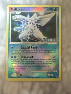Pokemon Palkia TCG Card 26/106 Platinum Stamped Reverse Holo - Image 1