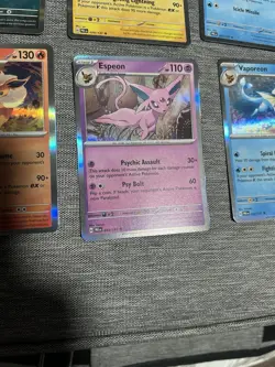 Pokemon Prismatic Evolution Eevee Holo Card Set 8 Cards NM Condition - Image 4