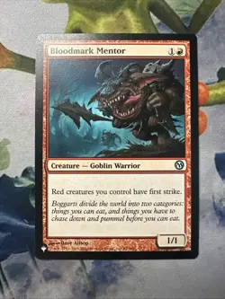 1x Bloodmark Mentor- NM- Mystery Booster 2- Mtg Magic The Gathering Card - Image 1