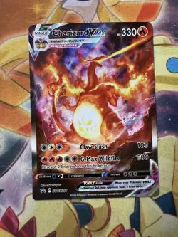 Pokemon TCG Charizard VMAX SWSH261 Sword & Shield Promo Card NM - Image 1