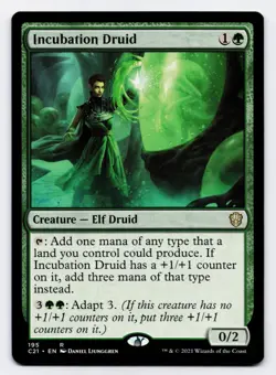Incubation Druid [195] C21 Rare Non-Foil [MTG Card English] - Image 1