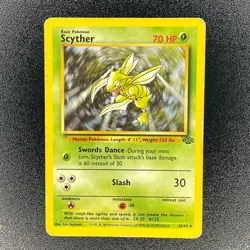 🔥 Scyther 26/64 🔥 Original Non Holo Rare Jungle Set Pokemon Card WOTC 1999 - Image 2