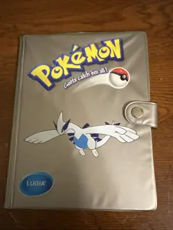 Vintage Toy Site Pokemon Lugia Card Snap Binder Very Cool! - Image 1