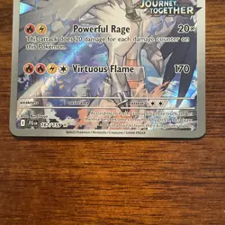 Pokemon TCG N's Reshiram Stamped Illustration Rare Promo Card 167/159 - Image 2