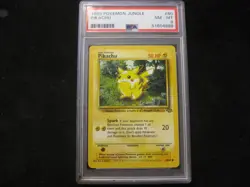 1999 Pokemon Jungle Pikachu Card 60/64 PSA 9 Mint - Image 1
