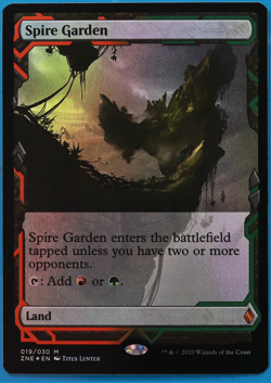 Spire Garden FOIL Zendikar Rising Expeditions NM CARD (504566) ABUGames - Image 1