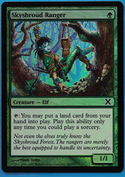 Skyshroud Ranger FOIL 10th Edition NM Green Common CARD (504562) ABUGames - Image 1