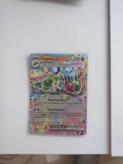 Pokemon TCG Flygon EX Tera Surging Sparks Double Rare Holo Card 106/191 - Image 1