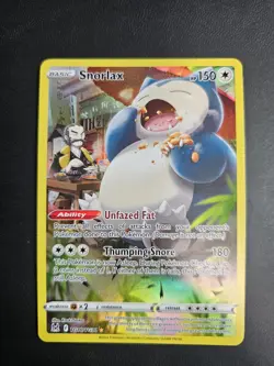 Snorlax TG10/TG30 SWSH Lost Origin Trainer Gallery Holo Pokemon TCG Card NM - Image 1