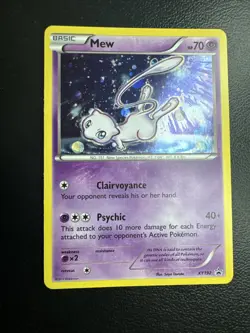 Mew XY192 X & Y Cosmos Holo Ultra Rare Black Star Promo Pokemon Card - Image 3