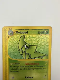 Metapod 087/165 Expedition Pokemon Card WoTC E-Reader - Image 1
