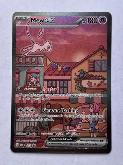 Pokemon Trading Card: Mew ex #053 SV: Scarlet & Violet Promo Cards Near Mint - Image 1