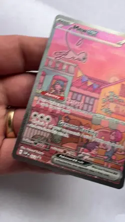 Pokemon Trading Card: Mew ex #053 SV: Scarlet & Violet Promo Cards Near Mint - Image 2